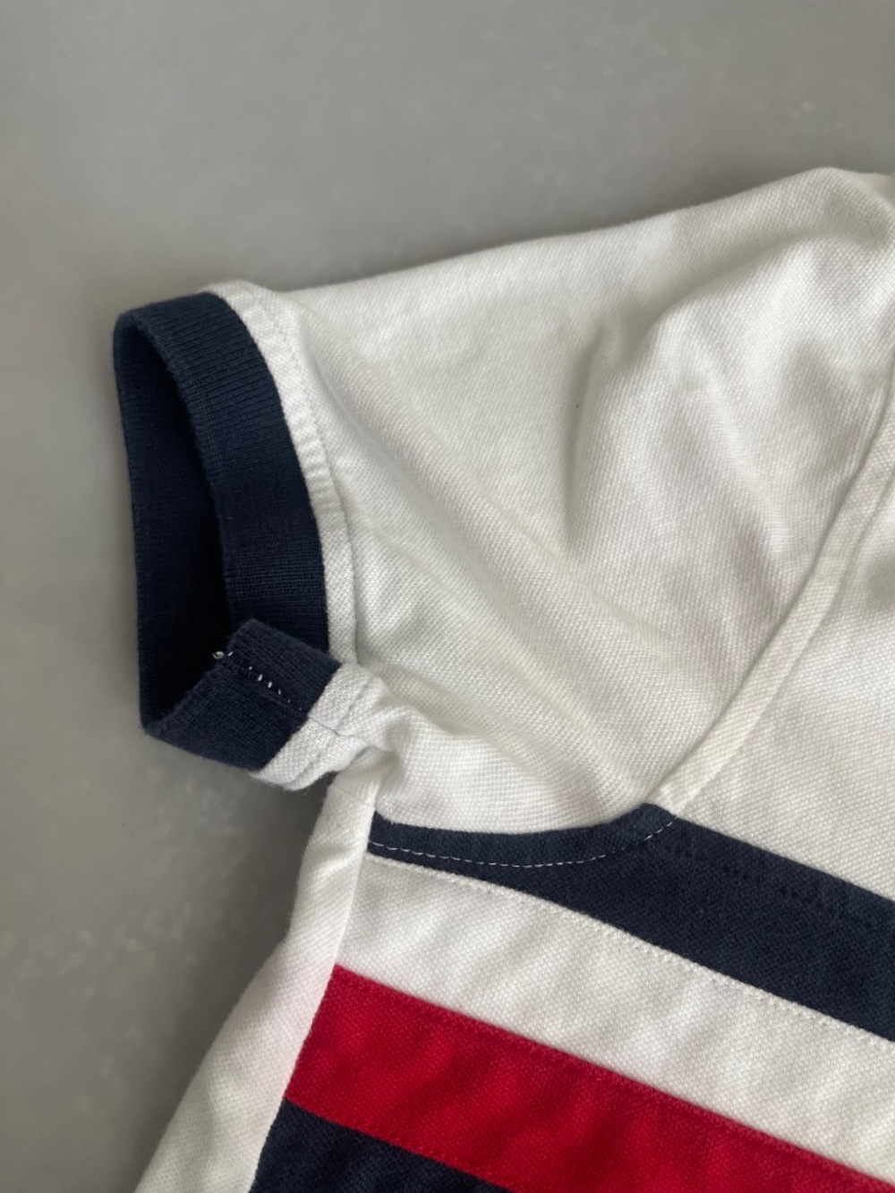 Tommy Hilfiger Custom Fit White Polo Shirt Men’s Small - Picture 4 of 9